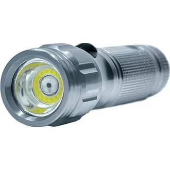 Svítilna Solight svítilna, 3W COB + infra laser, stříbrná, 3x AAA, se šňůrkou ( svítilna, 3W COB + stříbrná, 3x AAA, s)