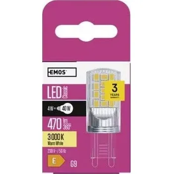 Žárovka LED žárovka Classic JC / G9 / 4 W (40 W) / 470 lm / teplá bílá (LED žárovka Classic JC / G9 / 4 W (40 W) / 470 lm )