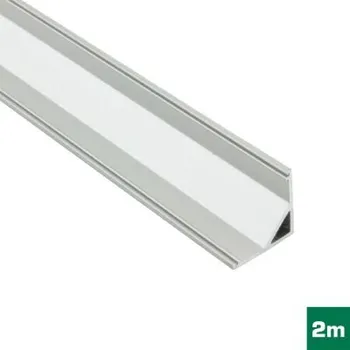 LED páska AL profil FKU65 L16/ML16 pro LED, bez plexi, 2m, elox (AL profil FKU65 L16/ML16 pro LED, bez plexi)