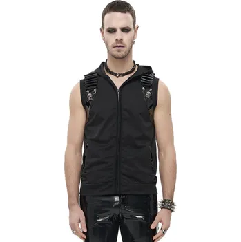 Pánská vesta vesta pánská DEVIL FASHION - 'Number of the Beast Punk - XL