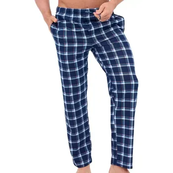 Pánské pyžamo Pánské pyžamové kalhoty 691/61 - CORNETTE tmavě modrá L