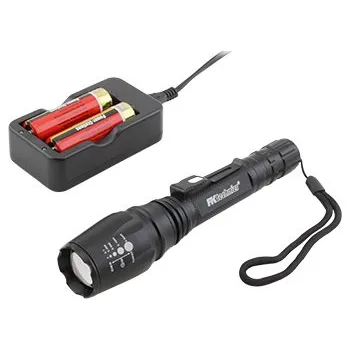 Svítilna Sada - LED svítilna CREE 10 W + 2x Li-ion AKU + nabíječka (Sada - LED svítilna CREE 10 W )