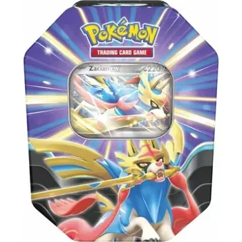 Sběratelská karetní hra The Pokémon Company Pokémon TCG: Slashing Legends Tin Zacian Ex