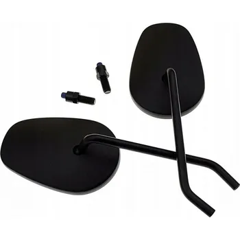 Zrcátko pro motocykl UNIVERZÁLNÍ ZPĚTNÁ ZRCÁTKA ČERNÁ MATNÁ M10 HONDA (12311)