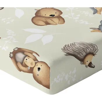 Prostěradlo PROSTĚRADLO 140x70 DO POSTÝLKY S GUMOU HRUBÁ BAVLNA 100% POLSKÝ VÝROBEK