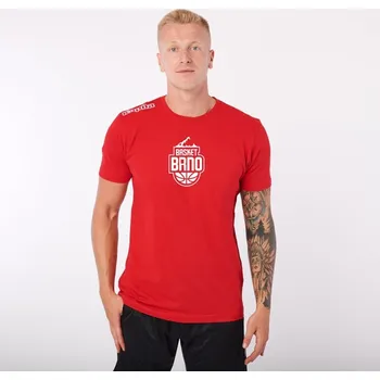 Pánské tričko Kappa Logo Kafers Basket Brno v1 Jr červená 16Y