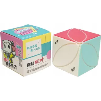 Hlavolam Originální kostka QiYi Ivy Cube - Pastelová