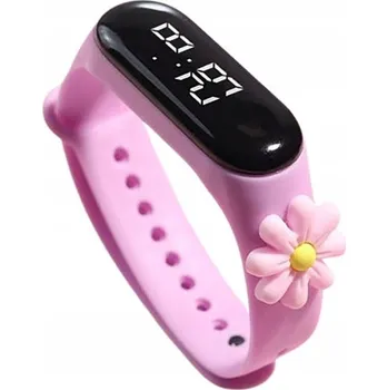 Hodinky Hodinky chytré hodinky SEDMIKRÁSKA pro děti, dětské, KVĚTINA na ruku