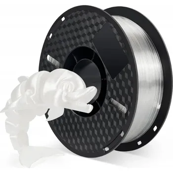 Filament Filament 3D KINGROON Průhledný - Bezbarvý PET-G 1 kg - Vysoká