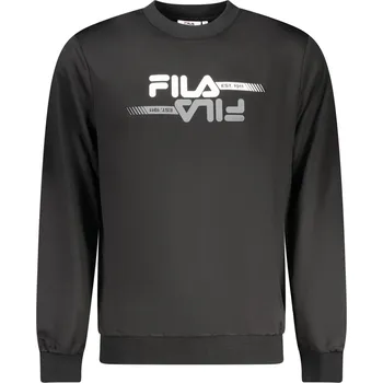 Pánská móda Černá mikina FILA bez kapuce Fila Other 3484552