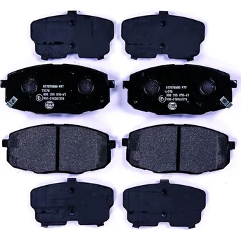 Brzdová destička Sada brzdových destiček, kotoučová brzda HELLA 8DB 355 010-611