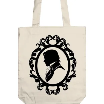 Taška z bio bavlny s potiskem Mr. Darcy