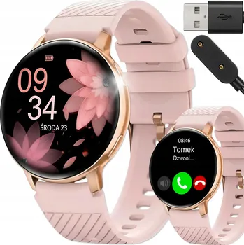 Hodinky Chytré Hodinky Linwear LW61 zlaté