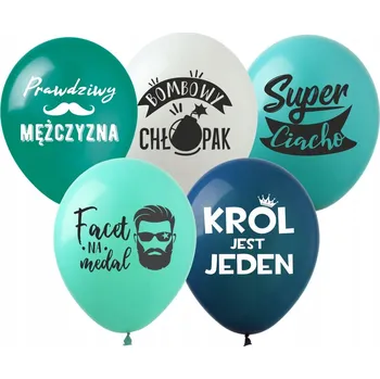 Balónek Gumové balónky s potiskem Pro Muže (10 ks)