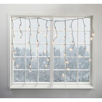 Bytová dekorace RXL 297 Závěs 120LED 2,4+5m CW TM RETLUX (RXL 297 Závěs 120LED 2,4+5m studená bílá)