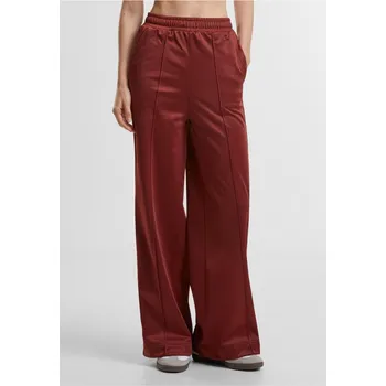 Ladies Pin Tuck Track Pants - darkrust XXL