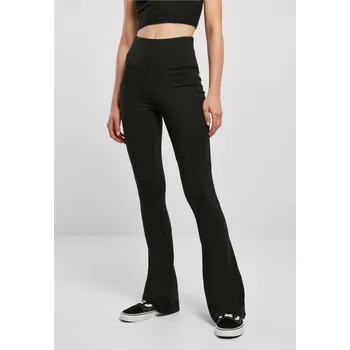 Ladies Organic Stretch Jersey Bootcut Leggings - black 4XL