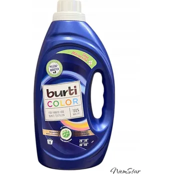 Přípravek na praní Tekutý prací prostředek na barevné prádlo Burti 1,45 l