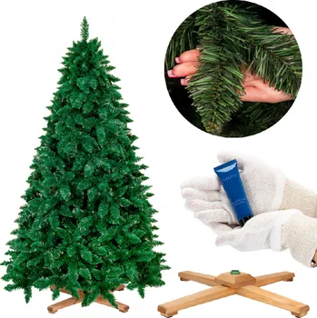 Vánoční stromek Springos CT0246 PREMIUM BOROVICE LESNÍ 220 CM