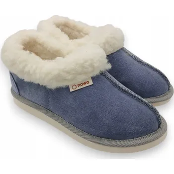Dámské pantofle Dámské Pantofle z Přírodní Vlny Teplé Pohodlné Pantofle Velikost 37