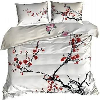 Povlečení 3D Bavlna saténové Povlečení 160x200 cm BRANCHES