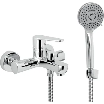 Novaservis Titania Fresh Baterie vanová nástěnná, rozteč 150 mm, s příslušenstvím, chrom, 96021,0