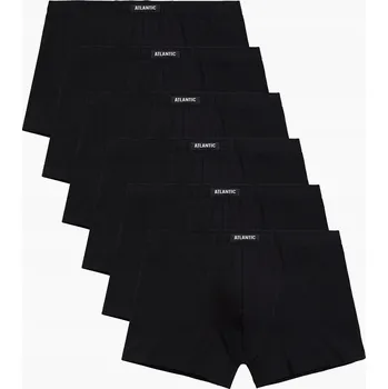 Boxerky 6-PACK Pánské boxerky šortkového střihu bavlna Atlantic XL