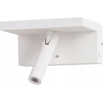 Nástěnné svítidlo Nástěnné svítidlo AZzardo bílé s integrovaným LED zdrojem 5 W