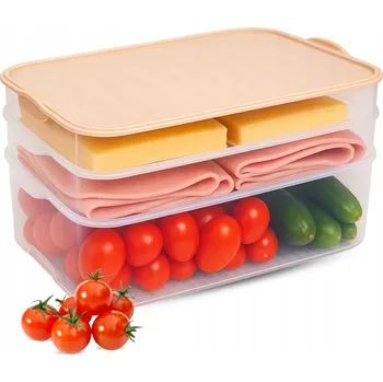 Dóza na potraviny PLASTOVÉ DÓZY NA POTRAVINY KRABIČKA NA OBĚD JÍDELNÍ KUCHYŇSKÉ