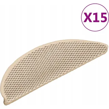 Nášlap na schod VidaXL Samolepicí nášlapy na schody, 15 ks,