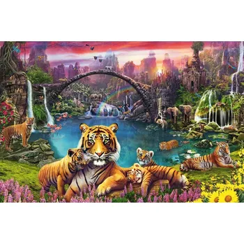 Puzzle Puzzle Ravensburger 3000 dílků Puzzle 3000 Divoká příroda s květinami