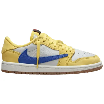 Pánská móda Travis Scott x Air Jordan 1 Retro Low OG SP PS 'Canary' Velikost: 44