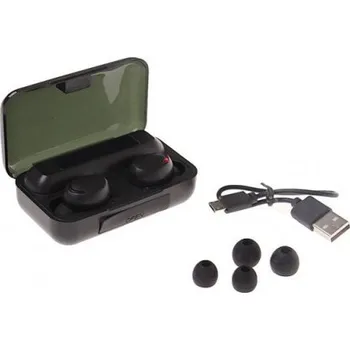 Sluchátka Bezdrátová sluchátka s powerbankou F9-5 černé