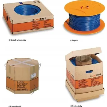 elektrický kabel Elektrický kabel Kulatý, ohebný (lanko), instalační LgY Lapp kabel 1 x 0,5