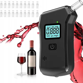 IP kamera Profesionální policejní alkohol tester + 20x náustky
