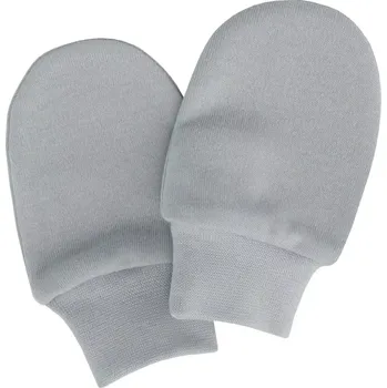 Rukavice ESITO | Rukavice bavlna jednobarevné Grey - šedá / 62