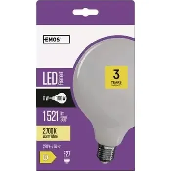 Žárovka LED žárovka Filament Globe / E27 / 11 W (100 W) / 1 521 lm / teplá bílá (LED žárovka Filament Globe / E27 / 11 W (100 W) teplá bílá)