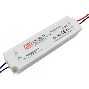 spínaný zdroj Spínaný zdroj Meanwell LPV-60-24 60W 24V/2,5A (Spínaný zdroj Meanwell LPV-60-24 60W )