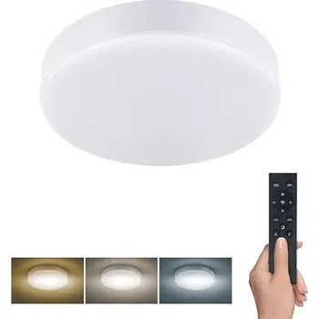 Solight LED osvětlení LECCE s dálkový ovladačem, 36W, 2160lm, 30cm, změna chromatičnosti, stmívatelné, bílá (Solight LED osvětlení LECCE s dálkový ovladačem, 36W, 2160lm, 30cm, změna chromatičnosti)