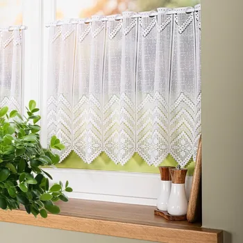 Záclona Záclona vitrážová žakárová 002