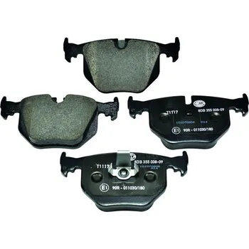 Brzdová destička Sada brzdových destiček, kotoučová brzda HELLA 8DB 355 008-091