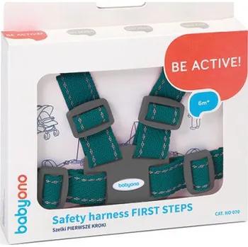 Kšíry pro dítě BABYONO Popruhy na dítě zelené 6m+