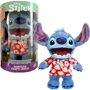 plyšák Wow Stuff Disney Lilo & Stitch Interaktivní Plyšák Hawaiian Chatty Stitch Aloha 30 cm