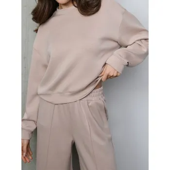 Dámská mikina Sinsay - Mikina s kulatým výstřihem - béžová - 121GZ-80X - 121GZ-80X-M