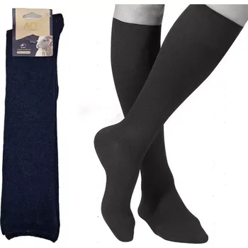 Dámské punčochy Pánské podkolenky s vlnou 2021 - 40-46 / tmavě modrá