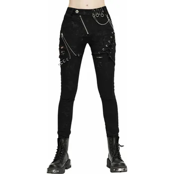 Dámské kalhoty kalhoty dámské DEVIL FASHION - Nana Osaki Slim-Fit Punk - 3XL