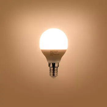 Žárovka RLL 273 G45 E14 miniG 5W WW RETLUX (RLL 273 G45 E14 miniG 5W WW )