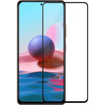 OEM 5D Full Glue tvrzené sklo Xiaomi RedMi NOTE 10 / 10S černé, 5903396107382