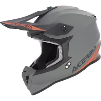 Helma na motorku ACERBIS přilba Linear 2206 Solid šedá