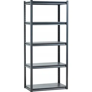 Dílenský regál Kovový skladový regál 182,8 x 81,28 x 45,72 cm, nosnost až 907 kg na polici